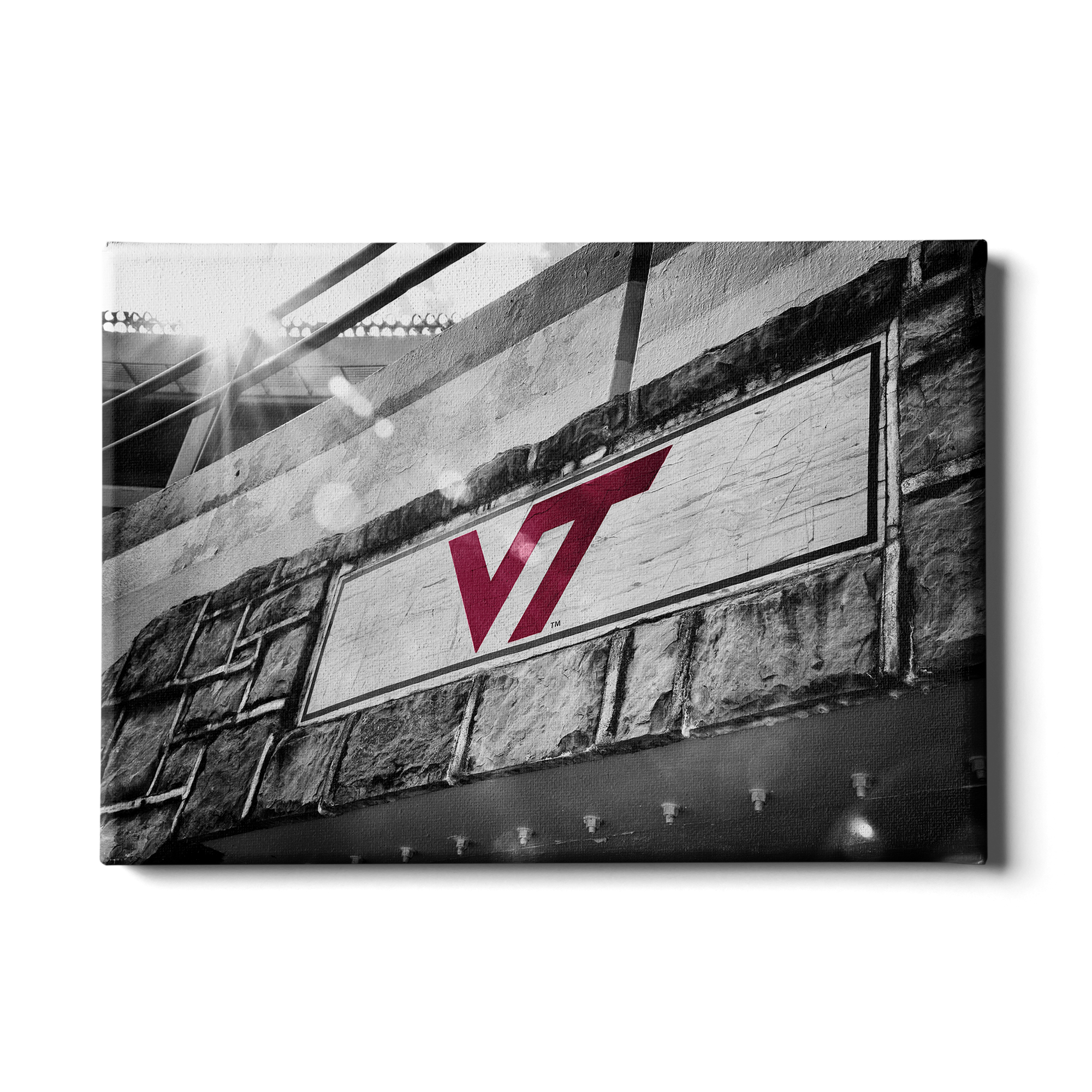 Virginia Tech Hokies - Worsham Field Entrance -College Wall Art #Canvas