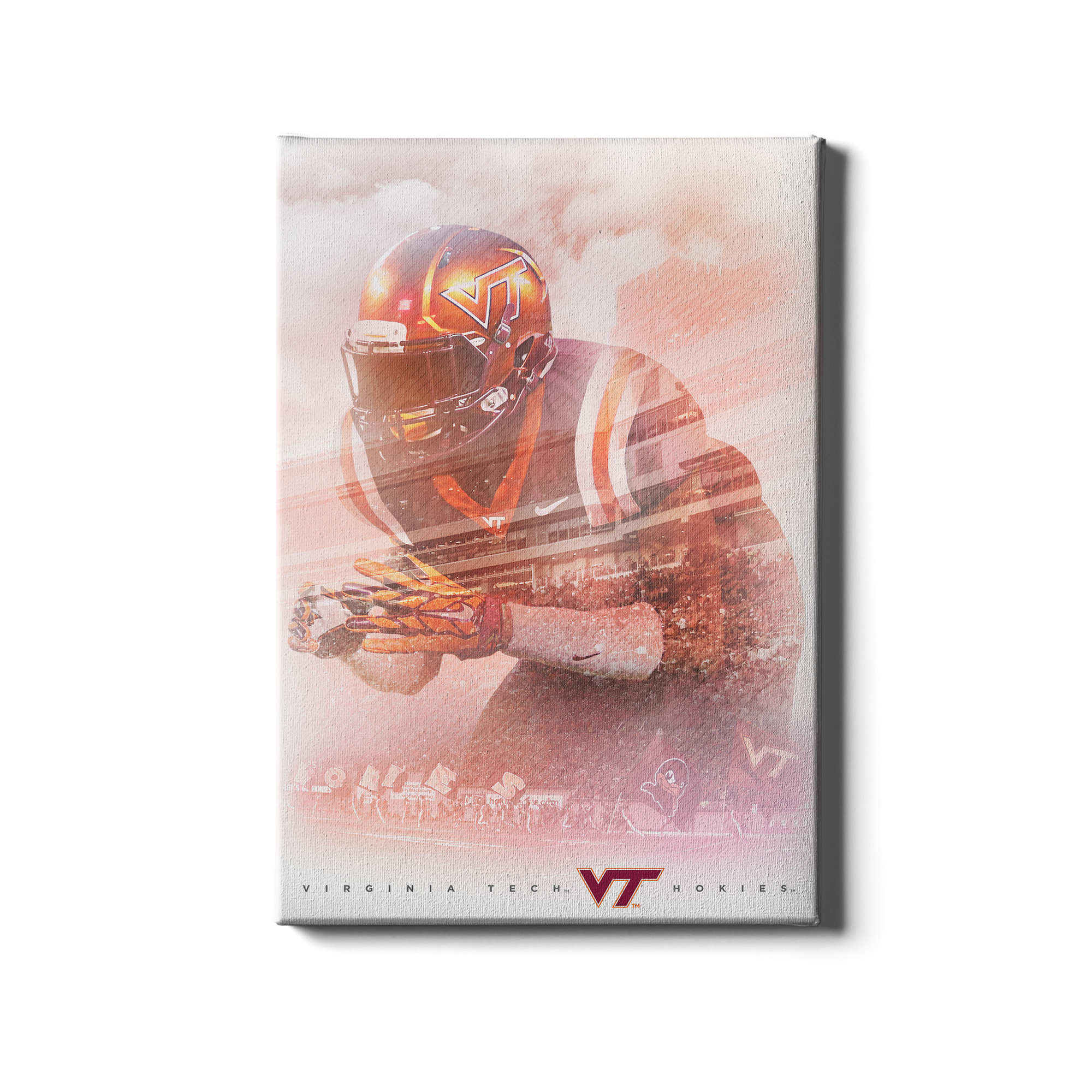 Virginia Tech Hokies - Lets Go VT Hokies - College Wall Art #Canvas