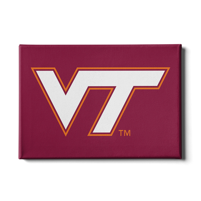 Virginia Tech Hokies - VT Maroon - College Wall Art #Canvas