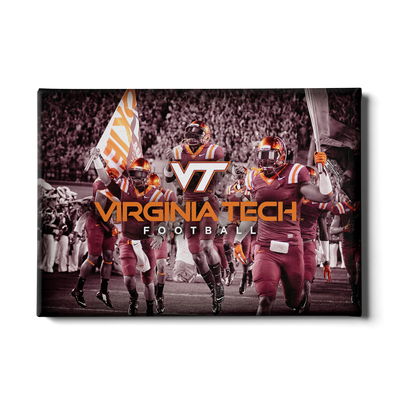 Virginia Tech Hokies - Virginia Tech Football - College Wall Art #Canvas