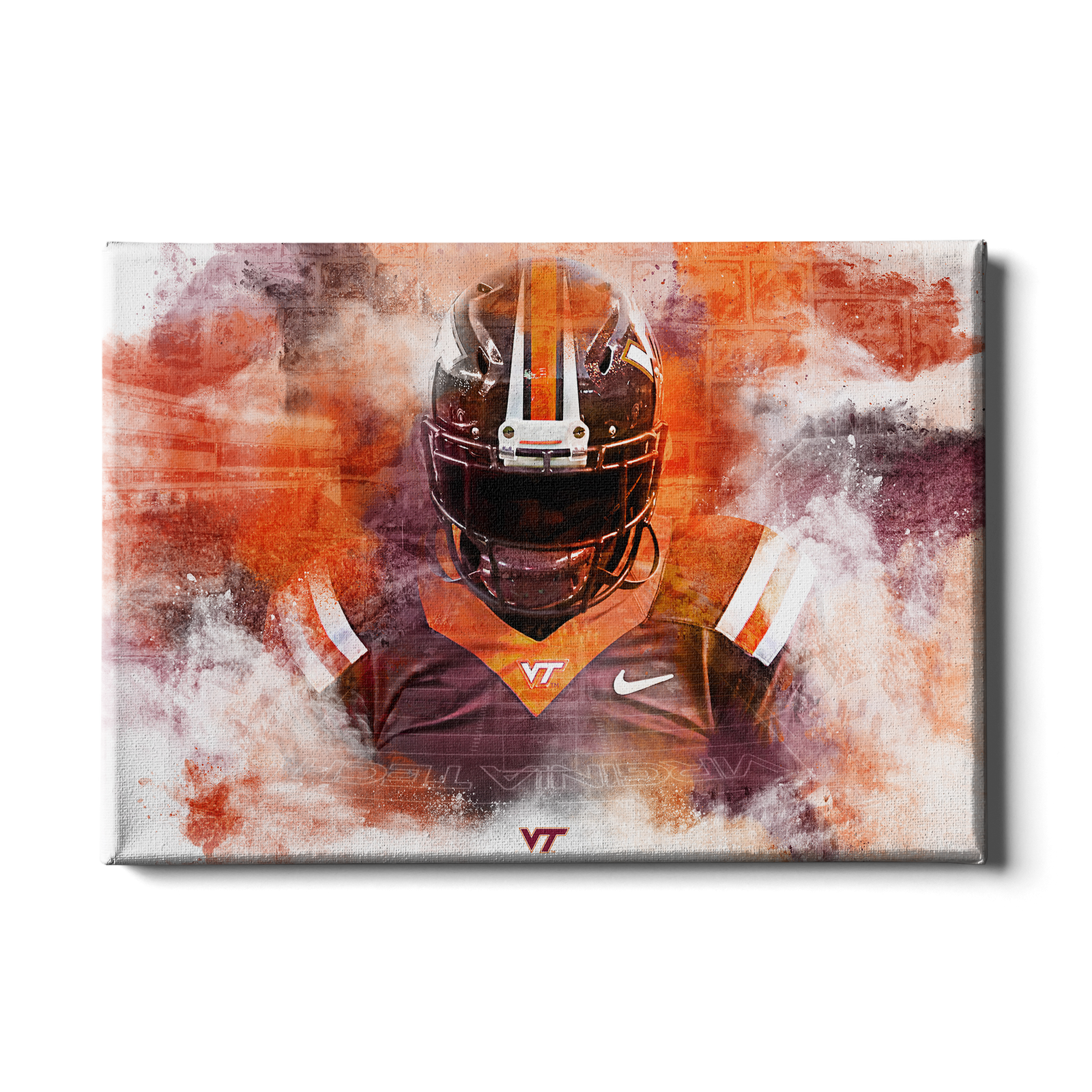 Virginia Tech Hokies - Hokie Stone - College Wall Art #Canvas