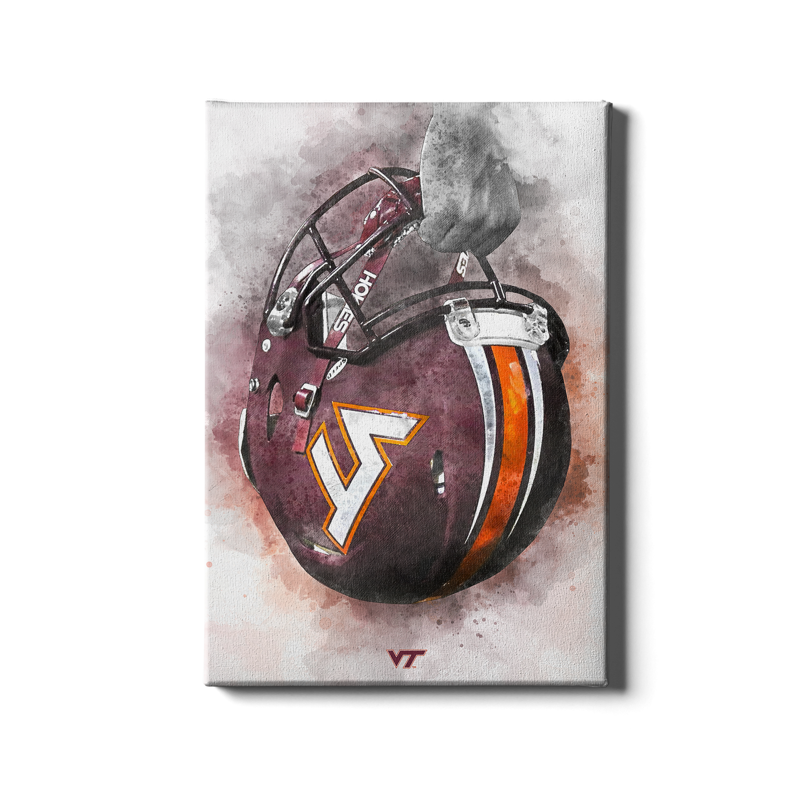 Virginia Tech Hokies - Battle Ready Hokie - College Wall Art #Canvas