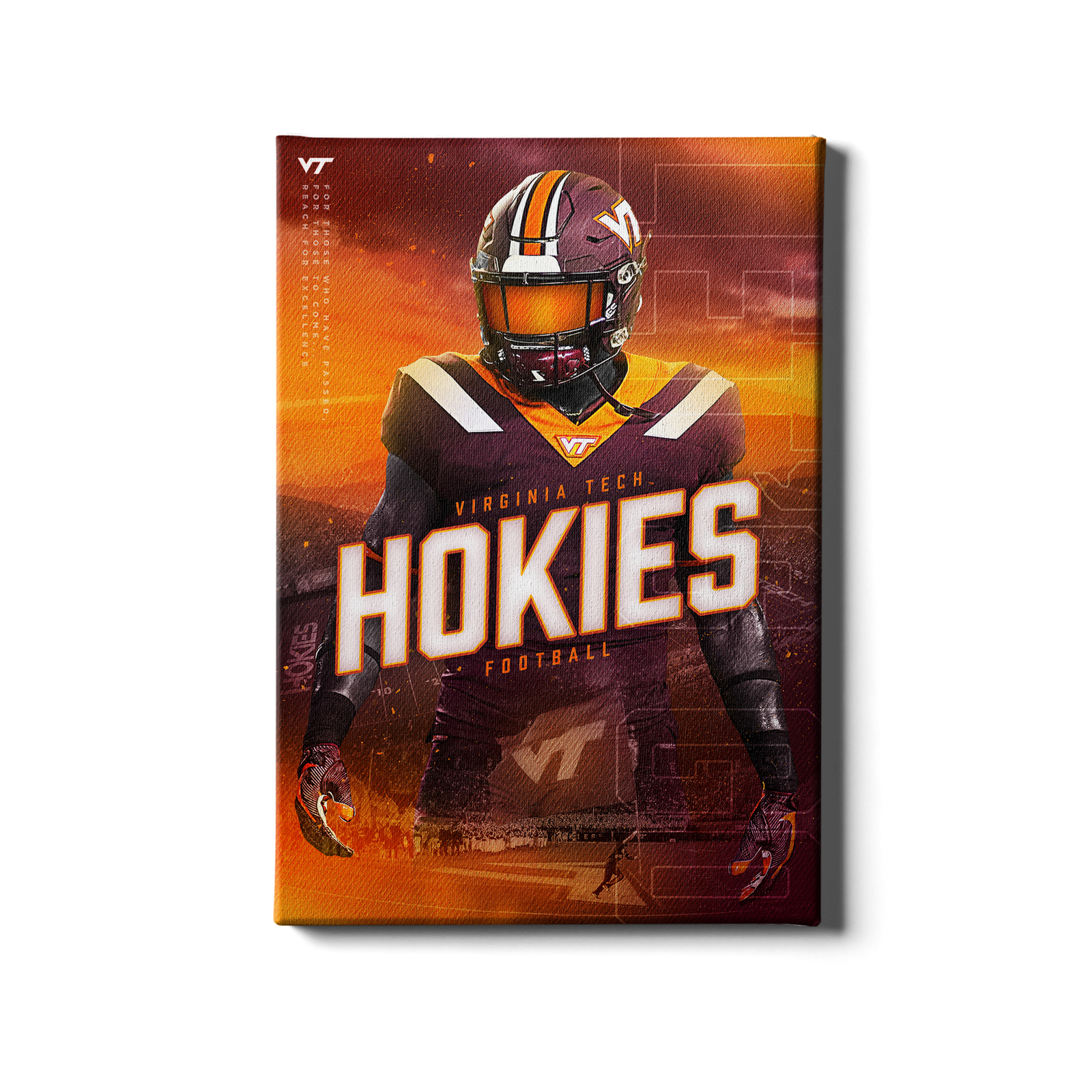 Virginia Tech Hokies - This is Hokie Football - College Wall Art #Canvas