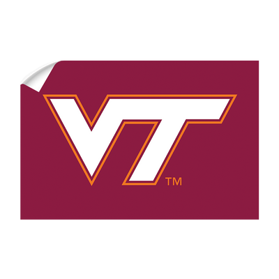 Virginia Tech Hokies - VT Maroon - College Wall Art #Wall Decal