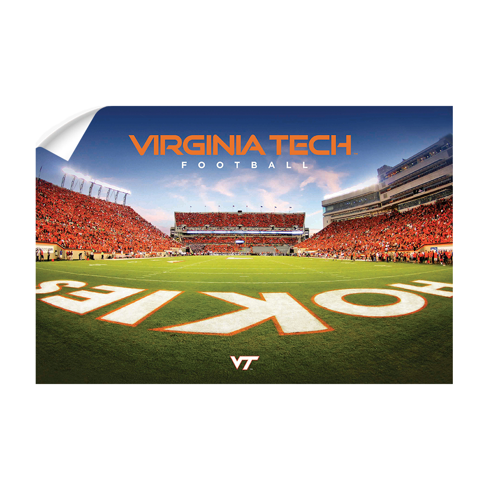 Virginia Tech Hokies - VT Tech Football - College Wall Art #Canvas