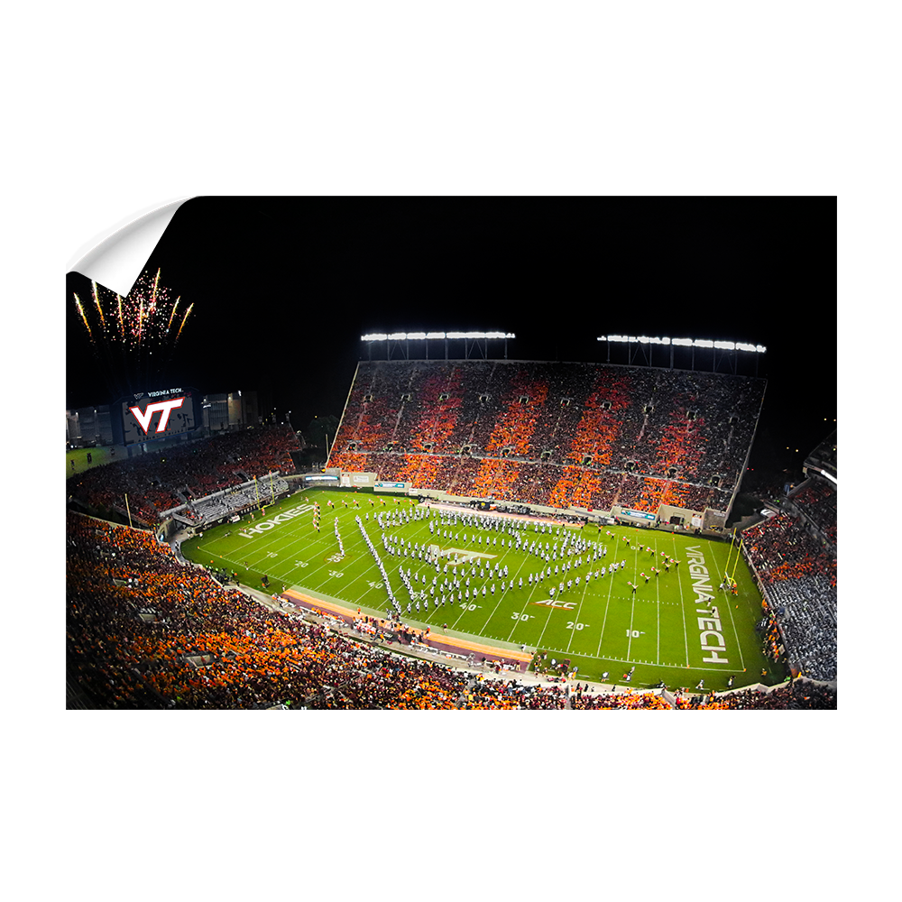 Virginia Tech Hokies - Super VT - College Wall Art #Canvas