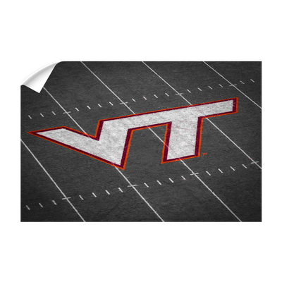 Virginia Tech Hokies - VT 50 Yard Line - College Wall Art #Wall Decal