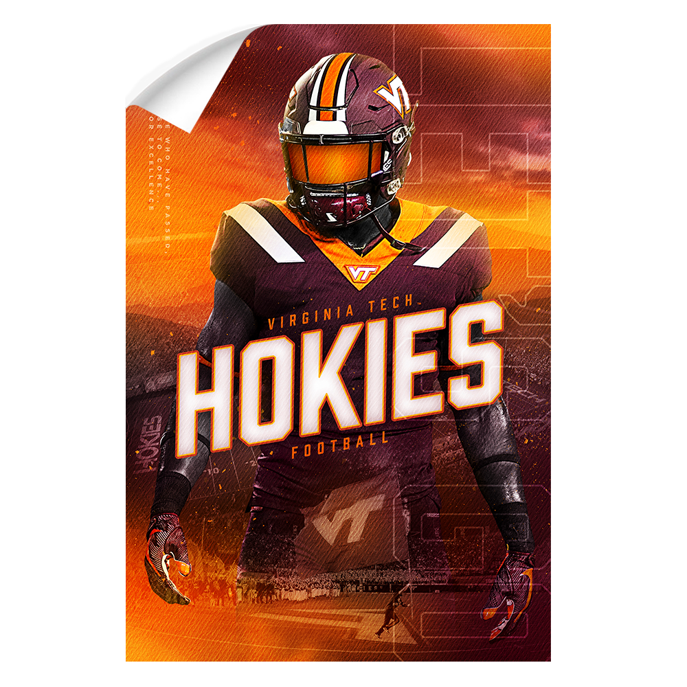 Virginia Tech Hokies - This is Hokie Football - College Wall Art #Canvas