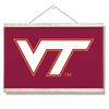 Virginia Tech Hokies - VT Maroon - College Wall Art #Hanging Canvas