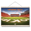 Virginia Tech Hokies - VT Tech Football - College Wall Art #Hanging Canvas