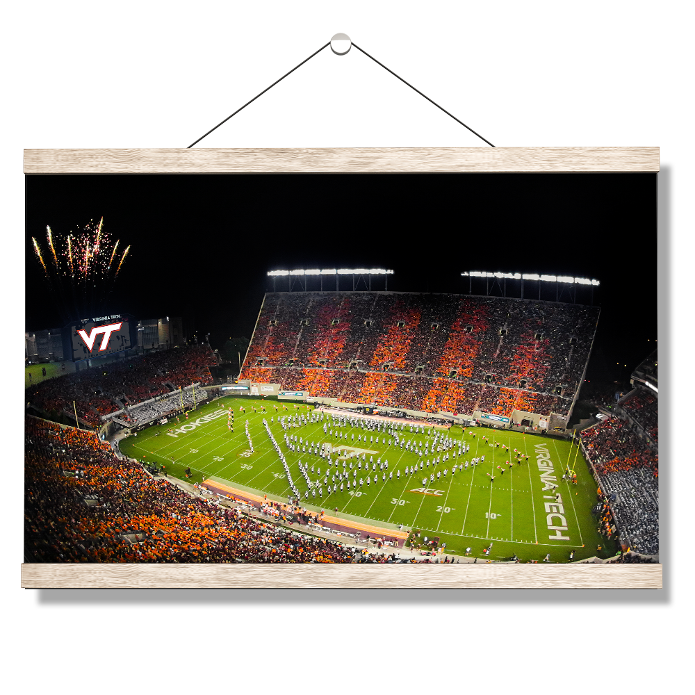 Virginia Tech Hokies - Super VT - College Wall Art #Canvas