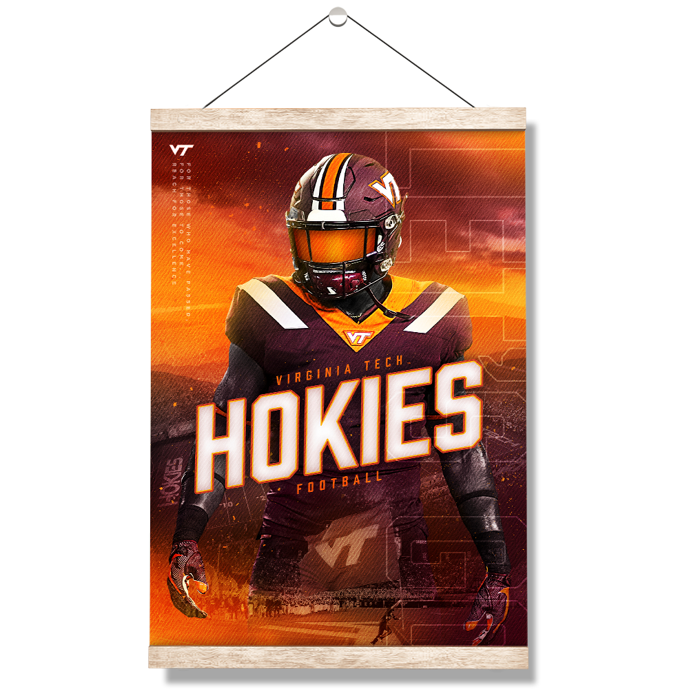 Virginia Tech Hokies - This is Hokie Football - College Wall Art #Canvas