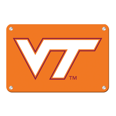 Virginia Tech Hokies - VT Orange - College Wall Art #Metal