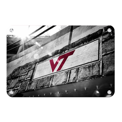 Virginia Tech Hokies - Worsham Field Entrance -College Wall Art #Metal