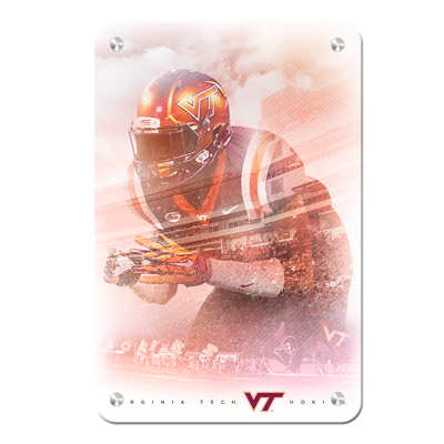 Virginia Tech Hokies - Lets Go VT Hokies - College Wall Art #Metal