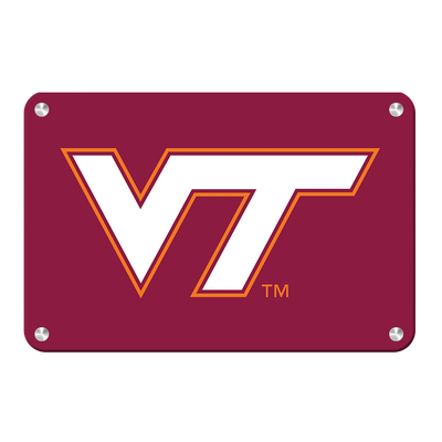 Virginia Tech Hokies - VT Maroon - College Wall Art #Metal