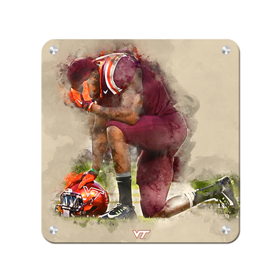 Virginia Tech Hokies - VT Pray - College Wall Art #Metal