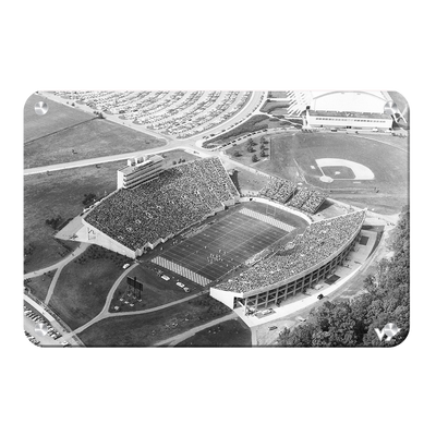 Virginia Tech Hokies - Vintage Aerial Lane Stadium - College Wall Art #Metal