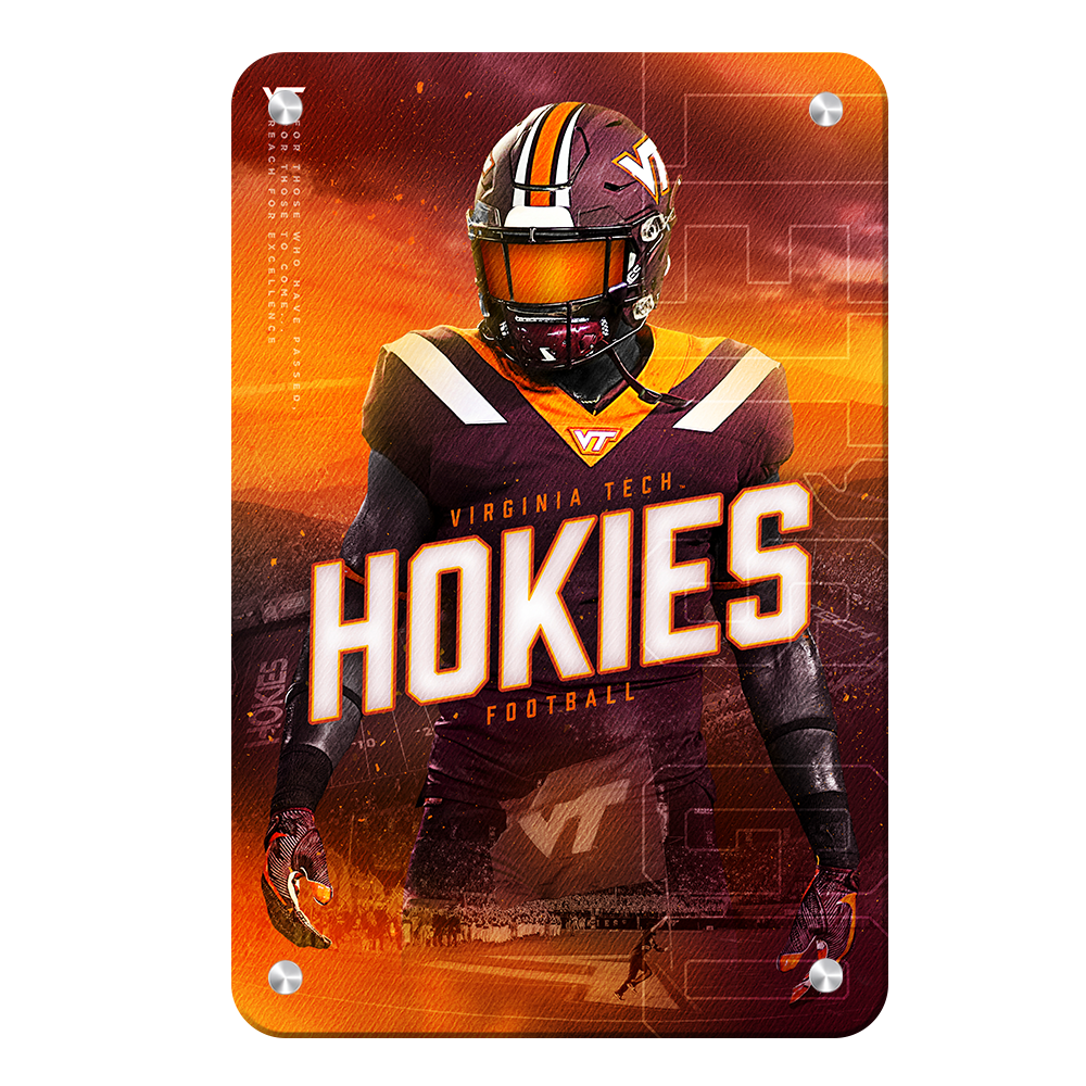 Virginia Tech Hokies - This is Hokie Football - College Wall Art #Metal