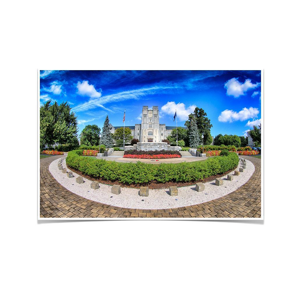 Virginia Tech Hokies - Burruss Hall - College Wall Art #Canvas