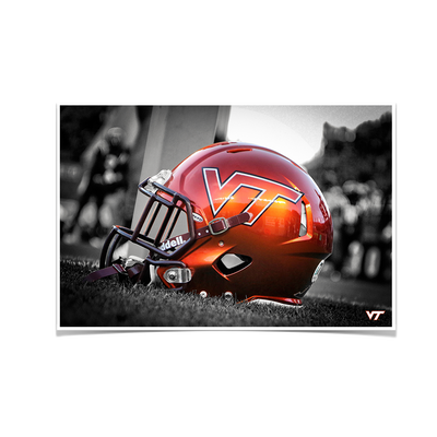 Virginia Tech Hokies - VT Helmet - College Wall Art #Poster