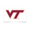 Virginia Tech Hokies - VT White - College Wall Art #Poster