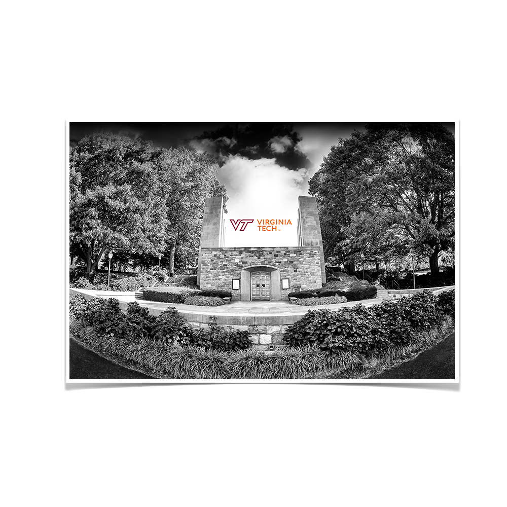 Virginia Tech Hokies - War Memorial 2 - College Wall Art #Poster