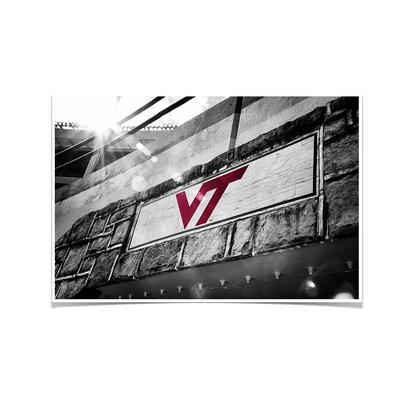 Virginia Tech Hokies - Worsham Field Entrance -College Wall Art #Poster