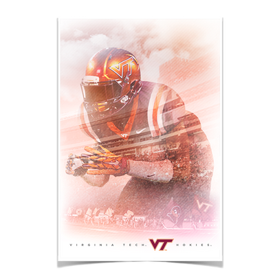 Virginia Tech Hokies - Lets Go VT Hokies - College Wall Art #Poster