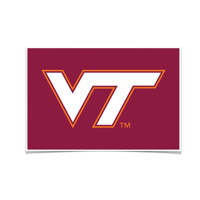 Virginia Tech Hokies - VT Maroon - College Wall Art #Poster