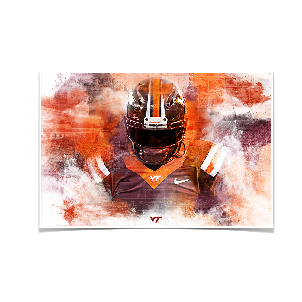 Virginia Tech Hokies - Hokie Stone - College Wall Art #Canvas