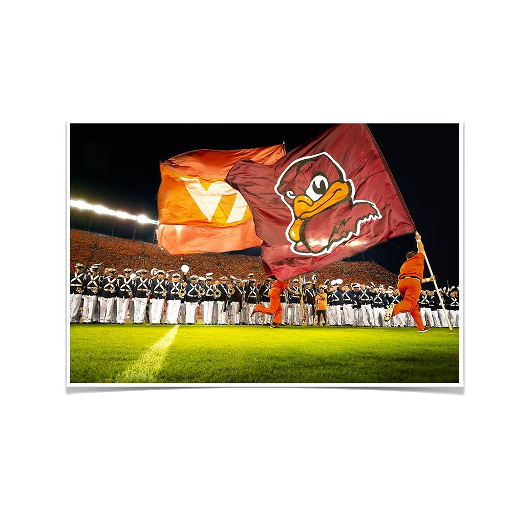 Virginia Tech Hokies - Grand Entrance - College Wall Art #Canvas