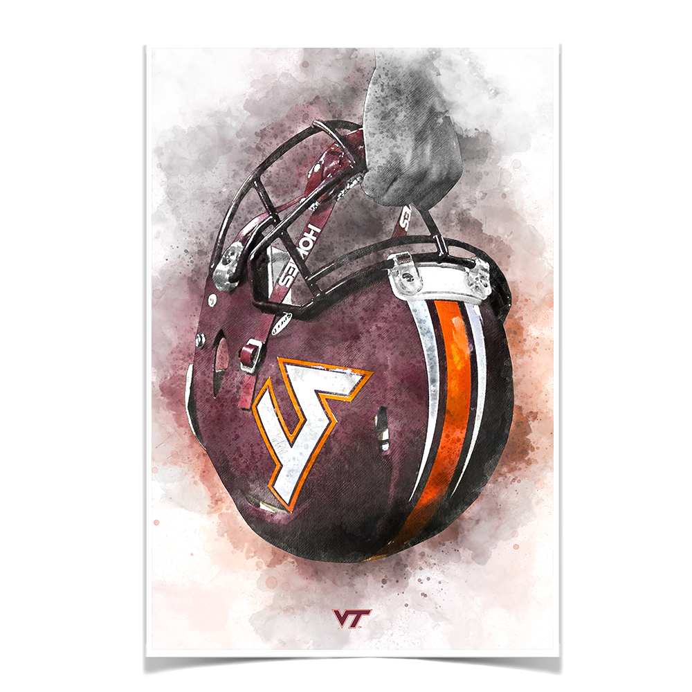 Virginia Tech Hokies - Battle Ready Hokie - College Wall Art #Canvas