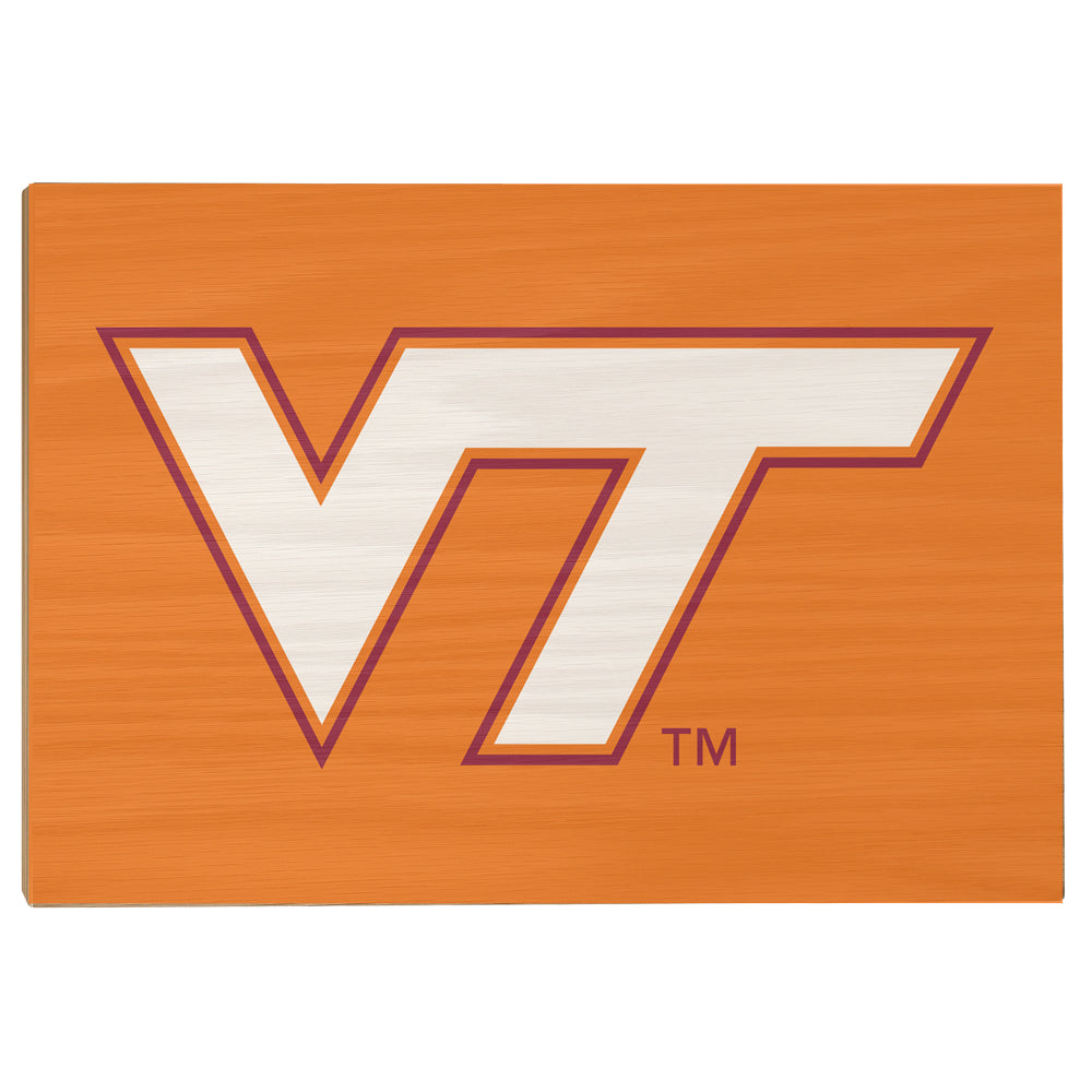 Virginia Tech Hokies - VT Orange - College Wall Art #Canvas