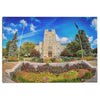 Virginia Tech Hokies - Summer Burress Hall - College Wall Art #Wood