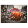 Virginia Tech Hokies - VT Helmet - College Wall Art #Wood