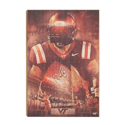 Virginia Tech Hokies - Ultimate Hokie - College Wall Art #Wood