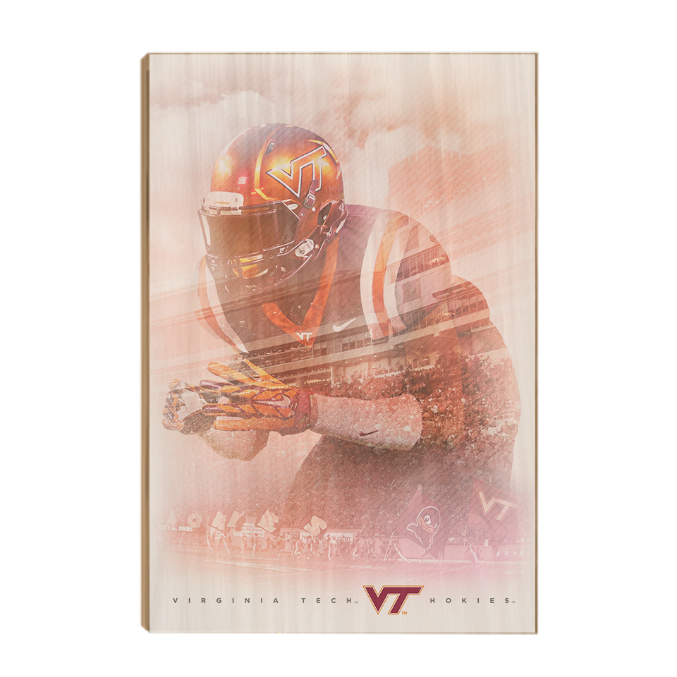 Virginia Tech Hokies - Lets Go VT Hokies - College Wall Art #Canvas