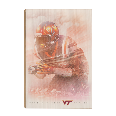 Virginia Tech Hokies - Lets Go VT Hokies - College Wall Art #Wood