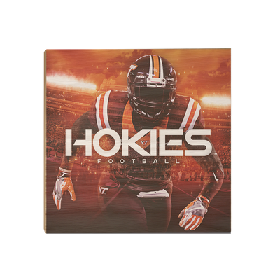 Virginia Tech Hokies - Sandman - College Wall Art #Wood