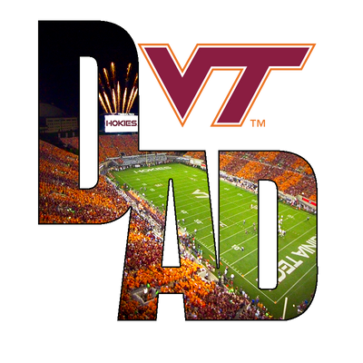 Virginia Tech Hokies - VT Dad Bag Tag