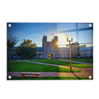 Washington University Bears - Brookings Sunset - College Wall Art #Acrylic