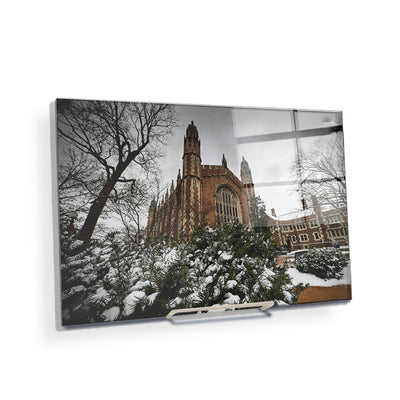 WashU - Graham Chapel Winter - College Wall Art #Acrylic Mini