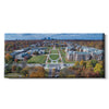 WashU - Fall Danforth Campus Aerial Panoramic - College Wall Art #Canvas