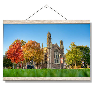 Washington University Bears - Autumn - College Wall Art #Hanging Canvas