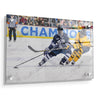 Yale Bulldogs - Mens Hockey - College Wall Art #Acrylic