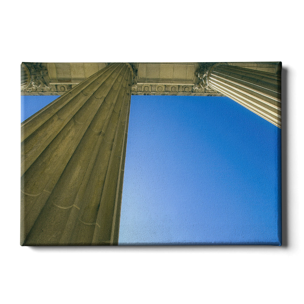 Yale Bulldogs - Colonnade at Schwarzman - College Wall Art #Canvas