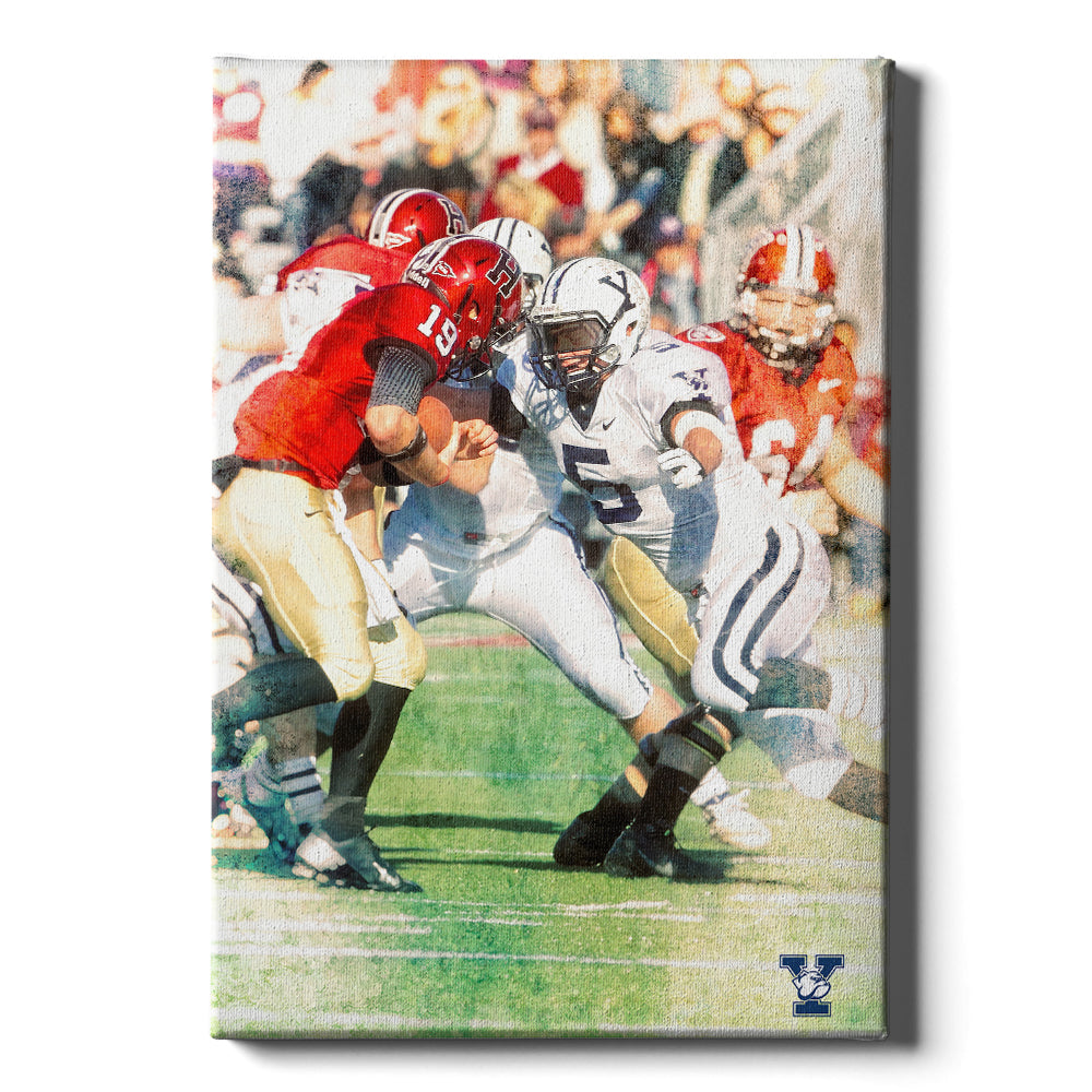 Yale Bulldogs - Yale Football - College Wall Art #Canvas