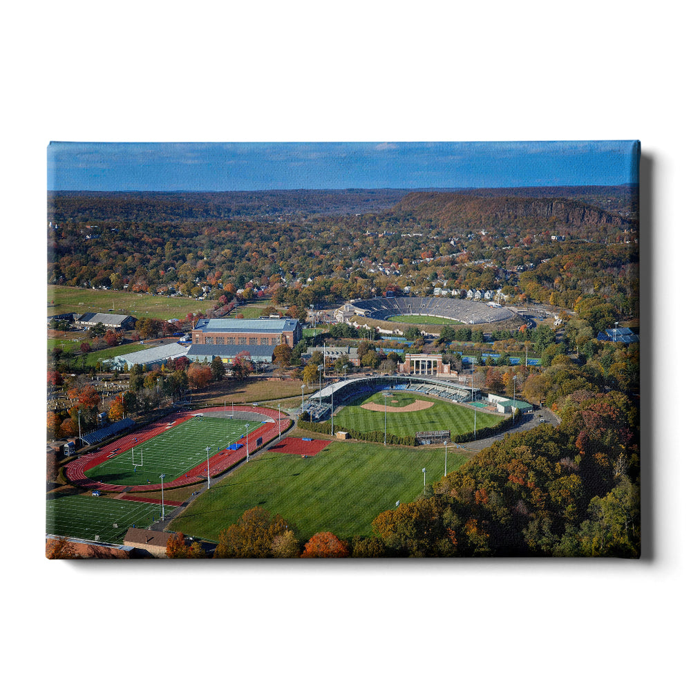 Yale Bulldogs - Aerial Yale Field, Yale Bowl #Canvas