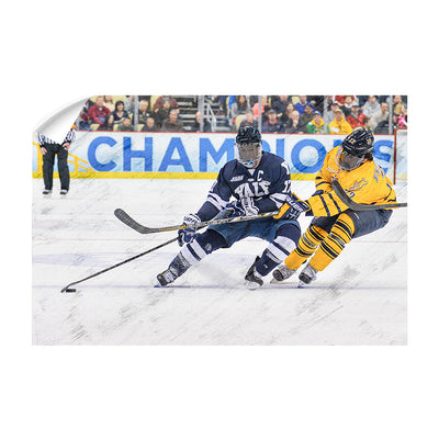 Yale Bulldogs - Mens Hockey - College Wall Art #Wall Decal